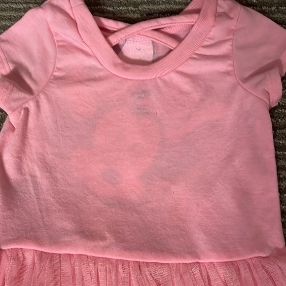 Minnie Mouse tutu style lace dress with crisscross back - Picture 2 of 2